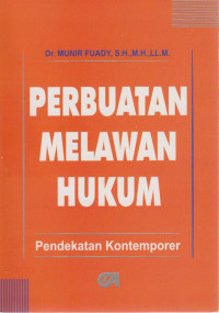 Perbuatan Melawan Hukum