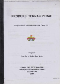 Produksi Ternak Perah