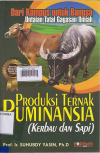 Produksi Ternak Ruminansia (Kerbau dan Sapi)