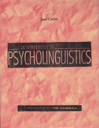 An Introduction Psyicolinguistics