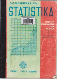 Statistika: Untuk Ekonomi Dan Niaga