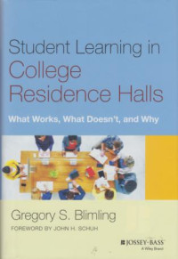 Student Learning In Collega Residence Halls