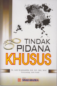 Tindak Pidana Khusus