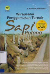 Wirausaha Penggemukan Ternak